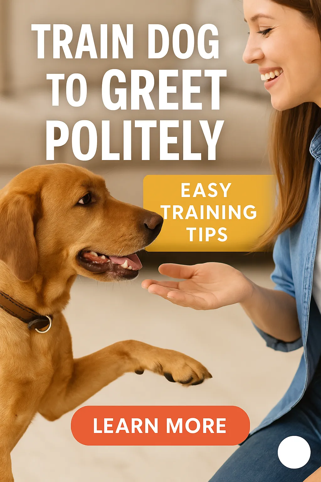 Train Dog to Greet Politely