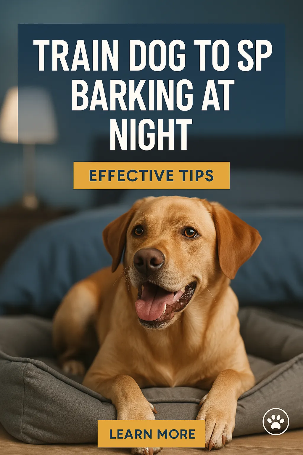Train Dog to Stop Barking at Night