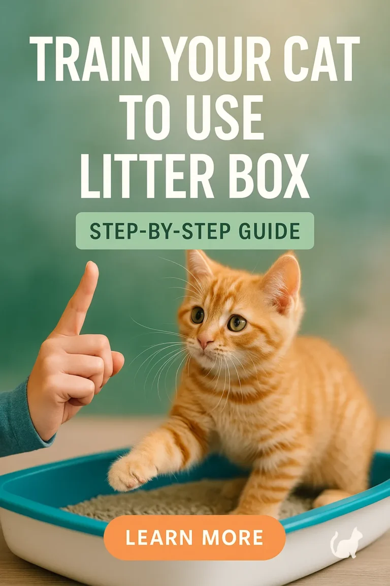 Train Your Cat to Use Litter Box
