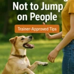 Train Your Dog Not to Jump on People