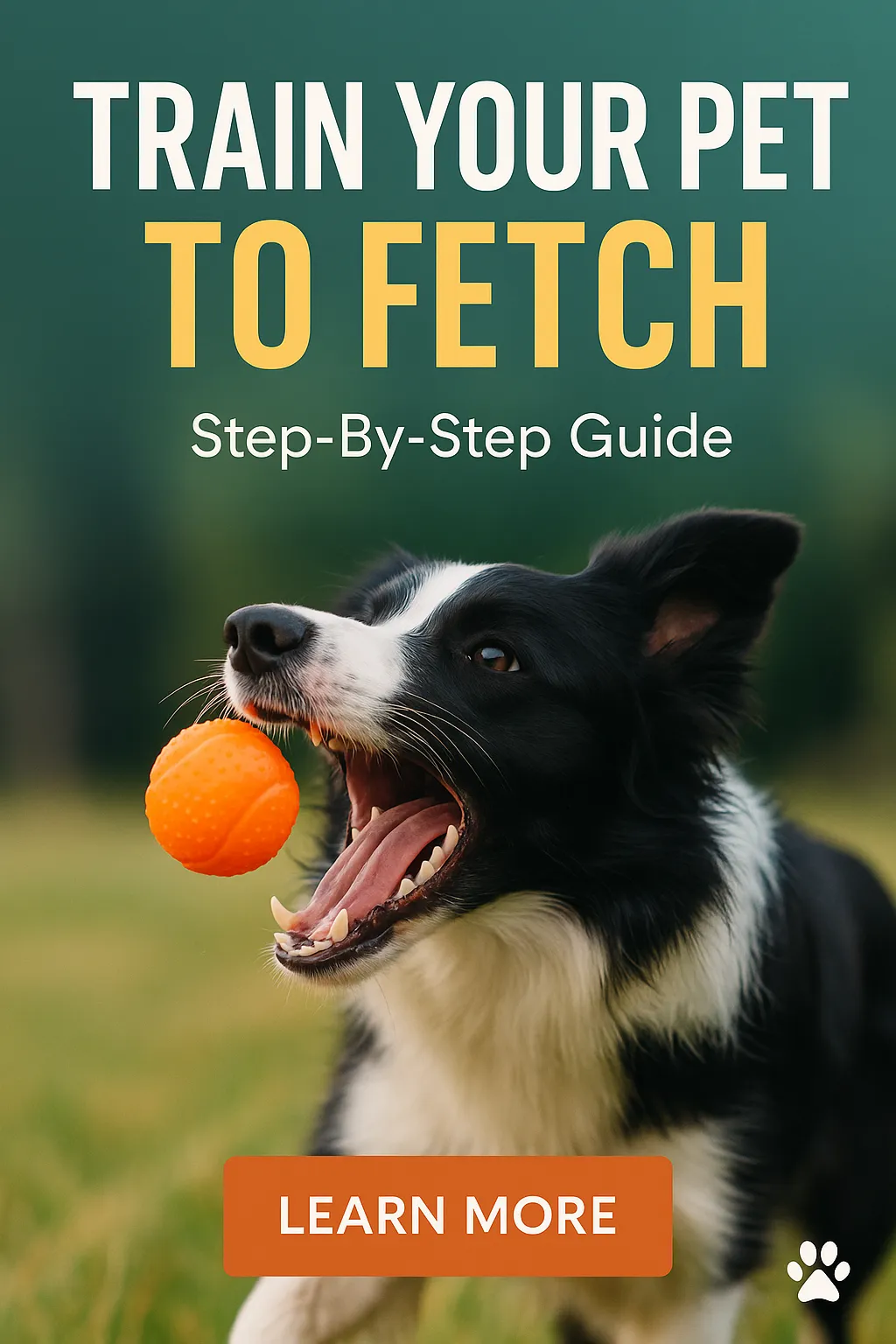 Train Your Pet to Fetch
