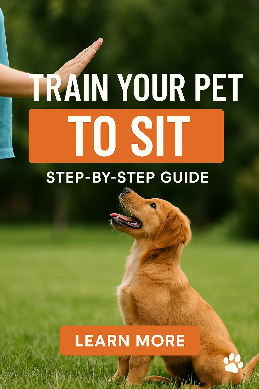 Train Your Pet to Sit