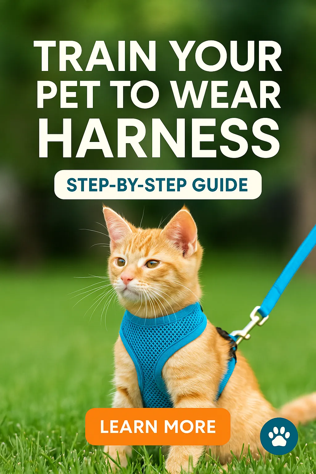 Train Your Pet to Wear Harness