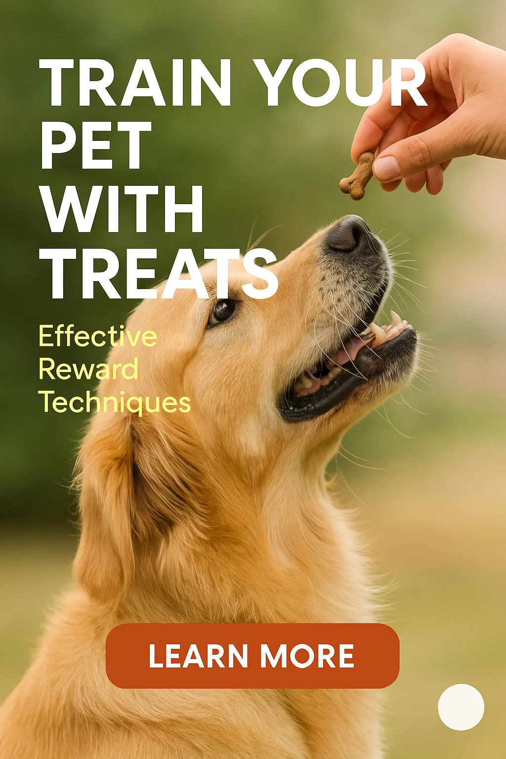 Train Your Pet with Treats