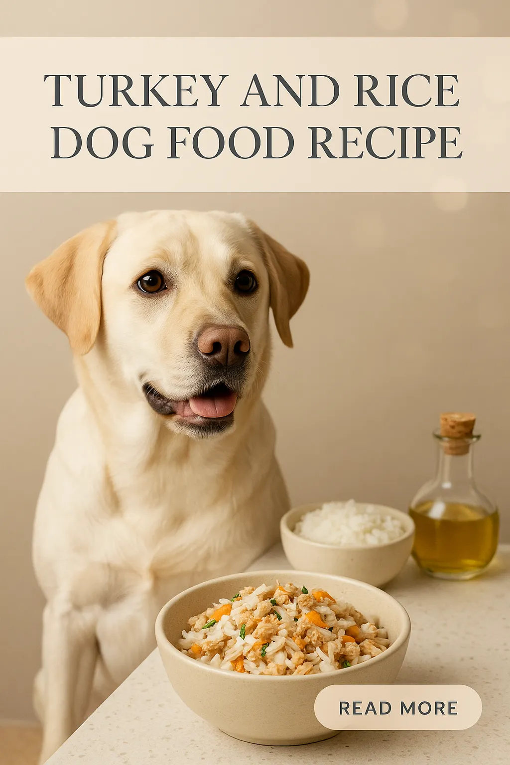 Turkey and Rice Dog Food Recipe