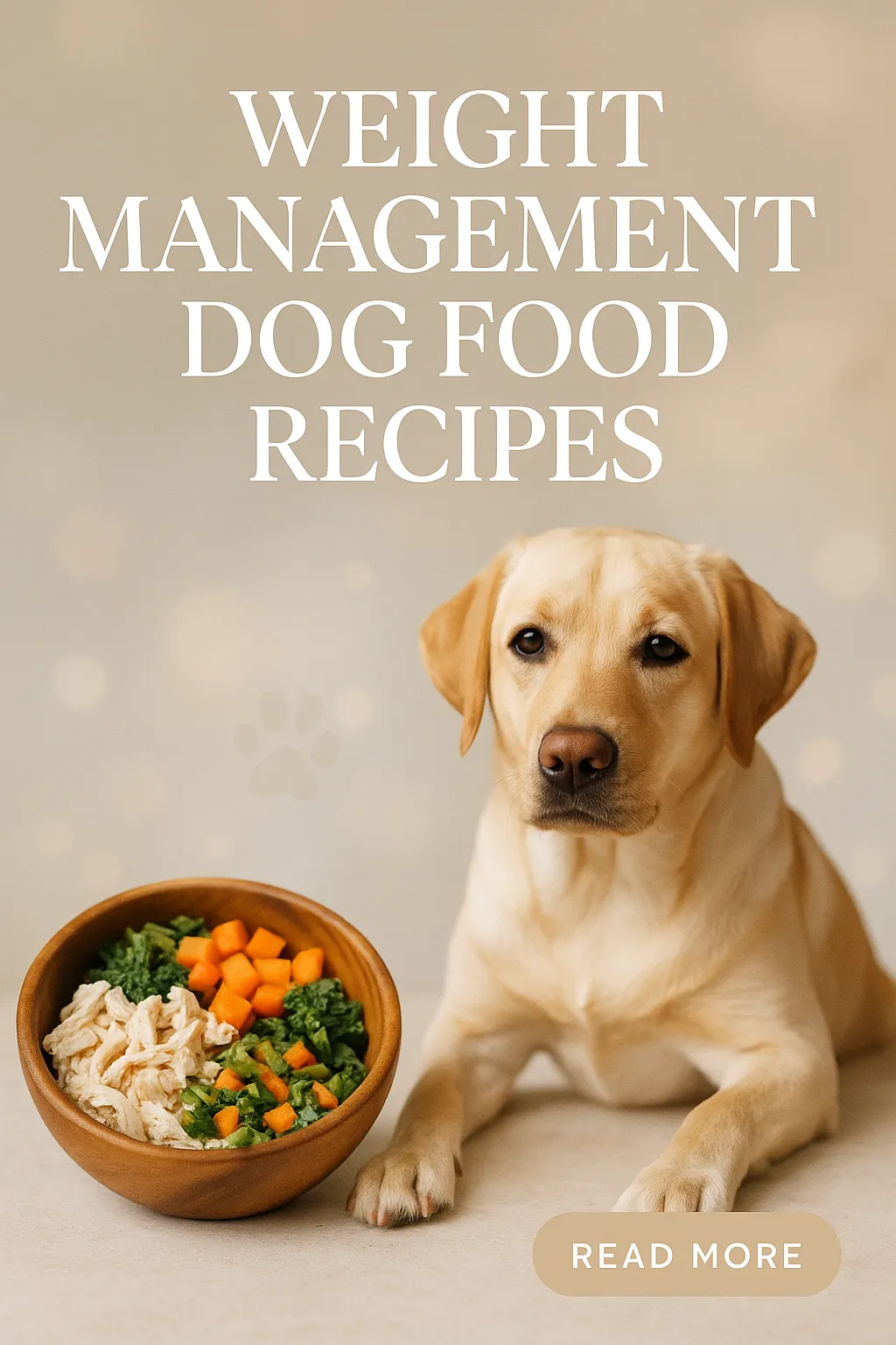 Weight Management Dog Food Recipes