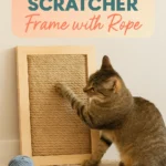 DIY Cat Scratcher Frame with Rope
