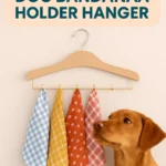DIY Dog Bandana Holder Hanger