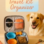 DIY Dog Travel Kit Organizer