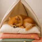 DIY Plush Pillow Bed for Small Dogs