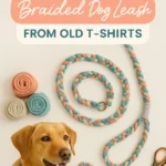 Make a Braided Dog Leash from Old T Shirts