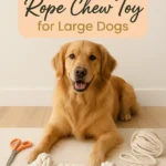 Make a Rope Chew Toy for Large Dogs