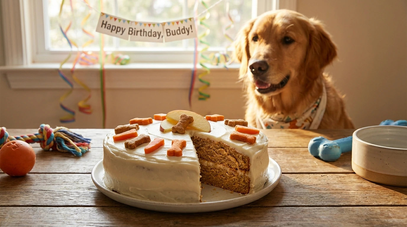 Homemade Dog Birthday Cakes