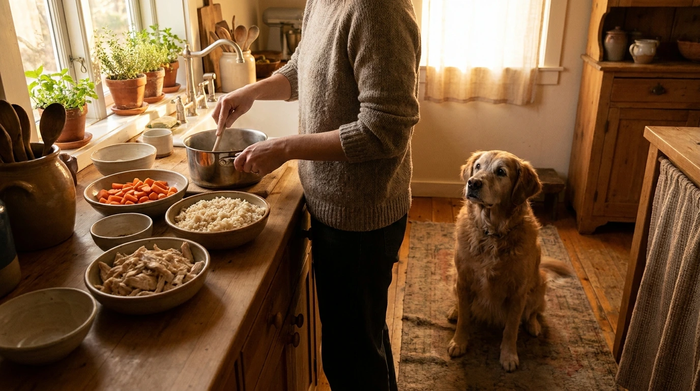 Tips for Preparing Soft Food for Senior Dogs