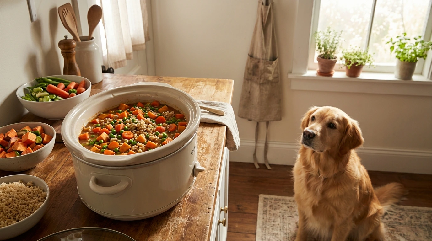 Slow Cooker Dog Food Recipes