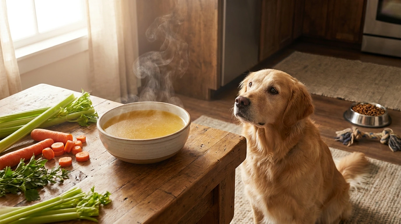 Benefits of Chicken Broth for Dogs