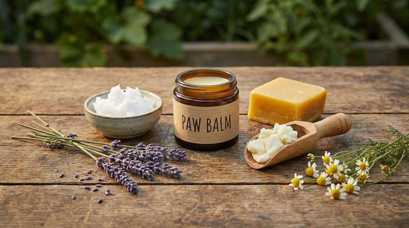 1066 essential ingredients for diy paw balm Essential Ingredients for DIY Paw Balm