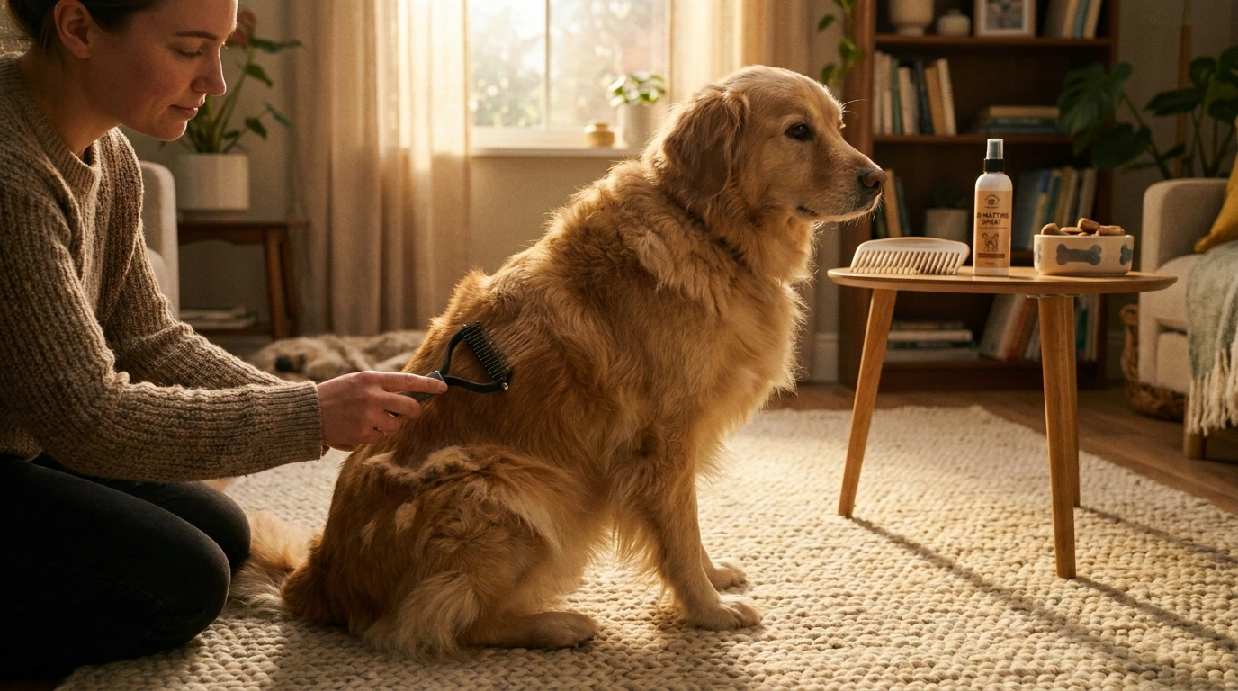 Step-by-Step Guide to De-Matting Your Pet's Fur