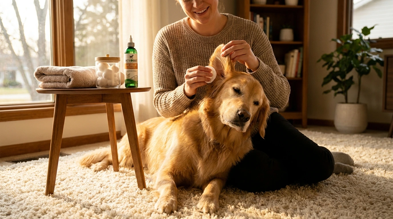 How to Clean Your Dog's Ears at Home
