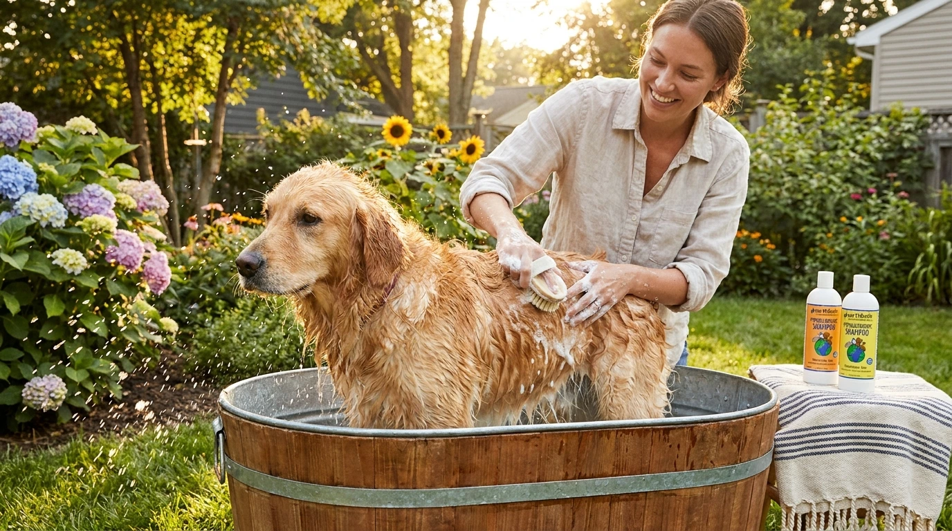 1090 bathing your pet in summer Bathing Your Pet in Summer