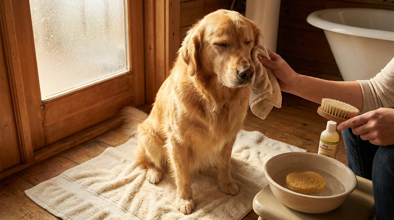 Step-by-Step Guide to Washing Your Dog’s Face