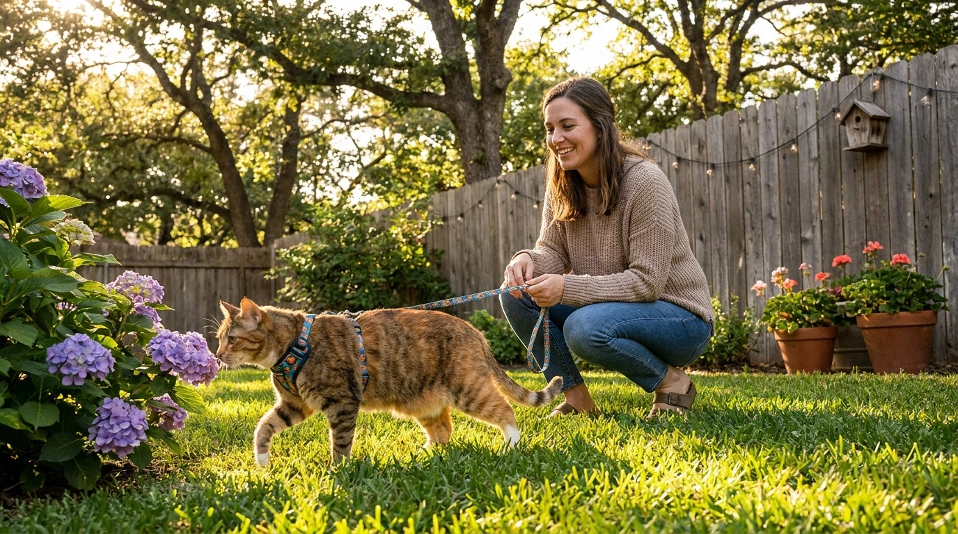 1176 why train your cat to walk on a leash Why Train Your Cat to Walk on a Leash?
