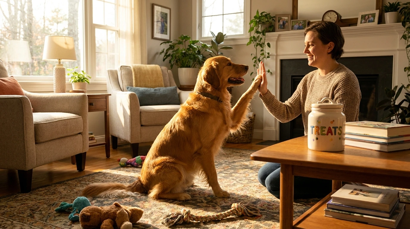 1223 step by step guide to teach your dog to high five Step-by-Step Guide to Teach Your Dog to High Five