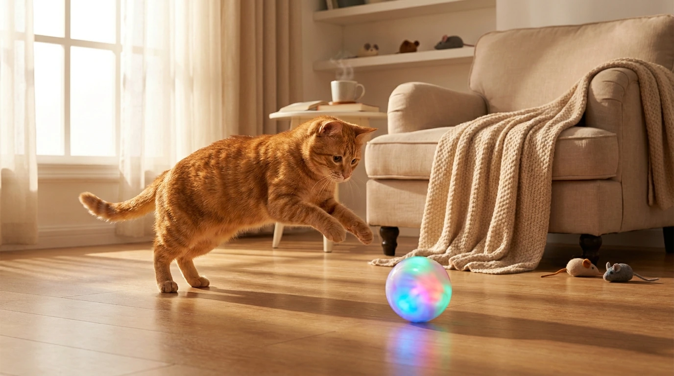 Engaging Your Cat with the Toy