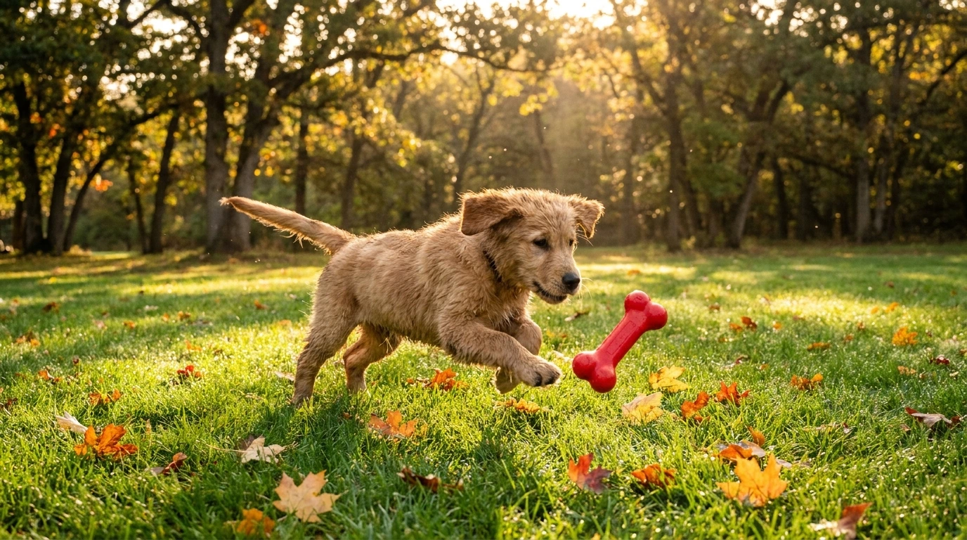 Engaging Your Puppy with Their New Toy