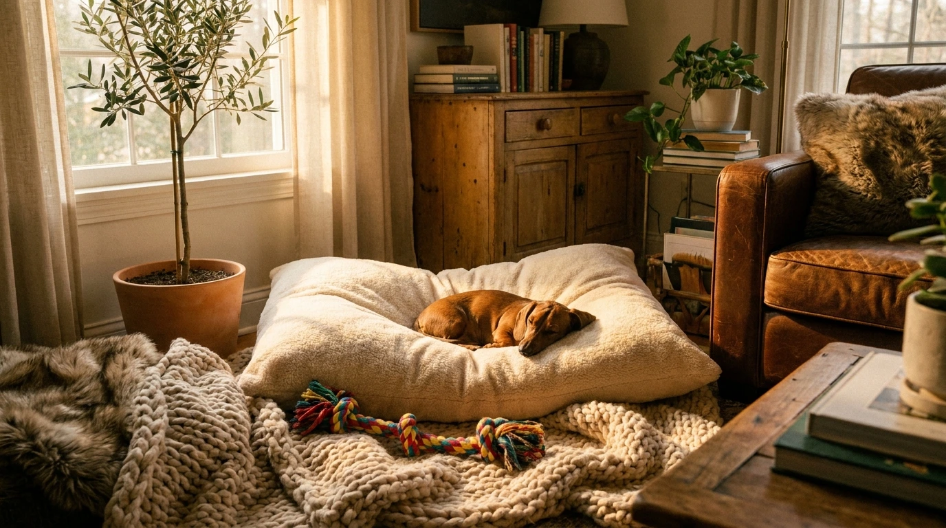 Creating a Cozy Spot for Your Dog