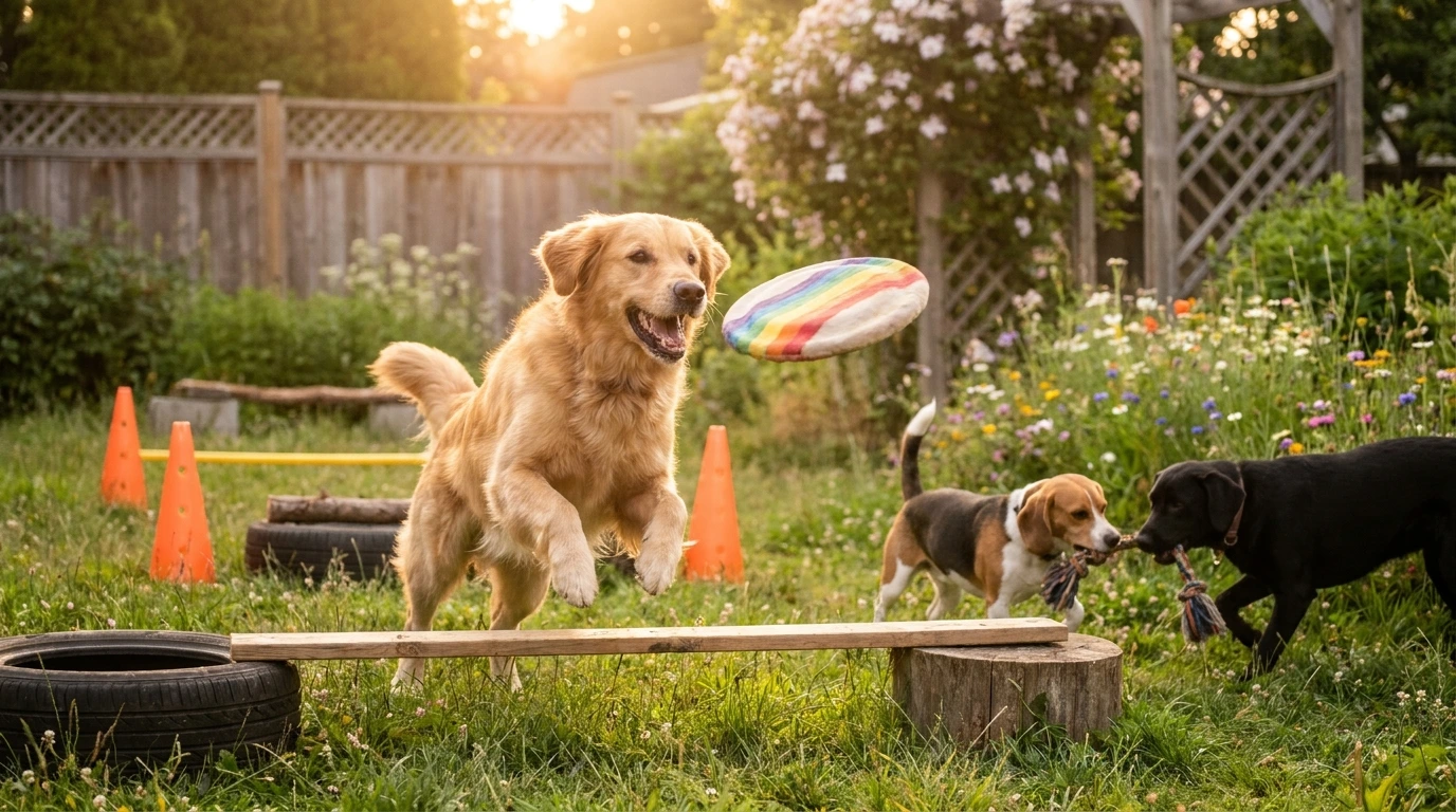 Engaging Your Dog with the Frisbee Toy