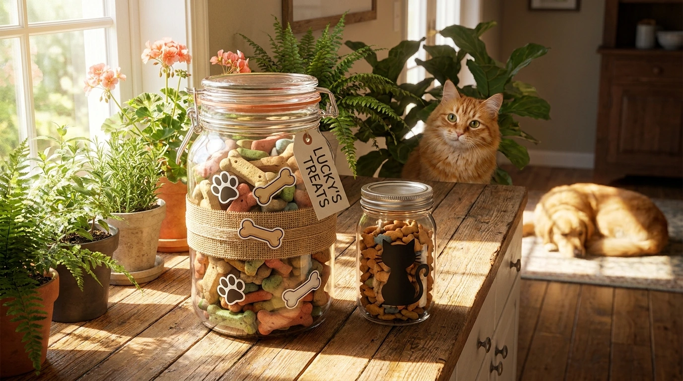 Using the Treat Holder for Different Pets