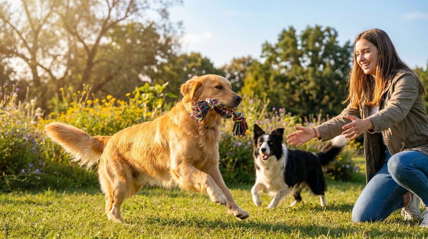 Engaging Your Dog with the New Toy