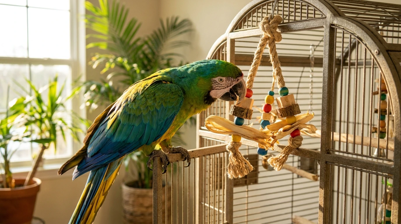 1989 engaging your parrot with the toy Engaging Your Parrot with the Toy