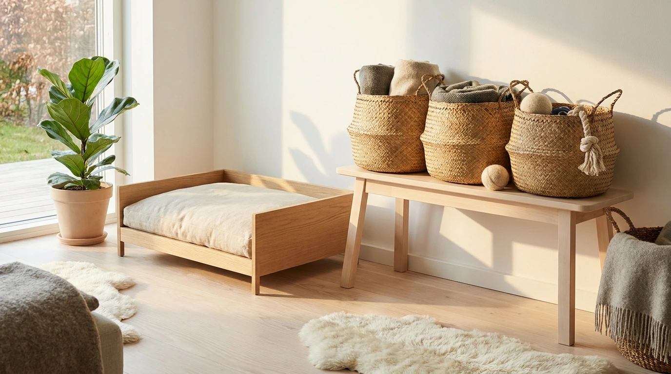 Furniture Ideas for a Scandinavian Pet Corner