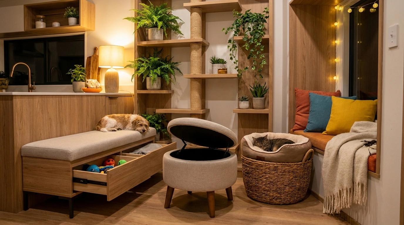 752 creative design ideas for pet corners Creative Design Ideas for Pet Corners