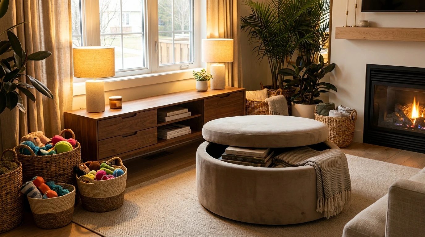 Incorporating Stylish Storage Solutions