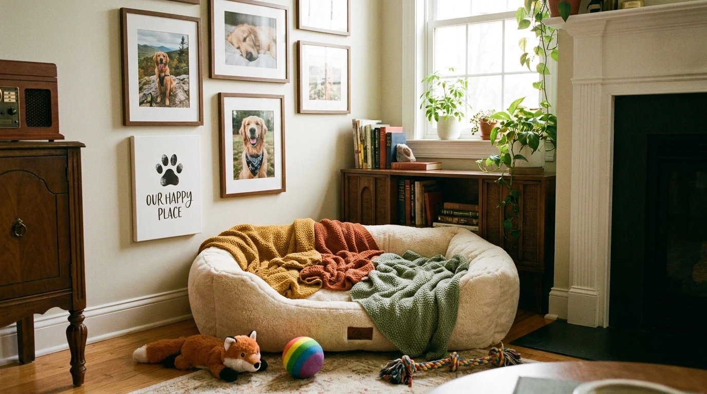 Key Elements of a Pet Corner That Feels Like a Hug