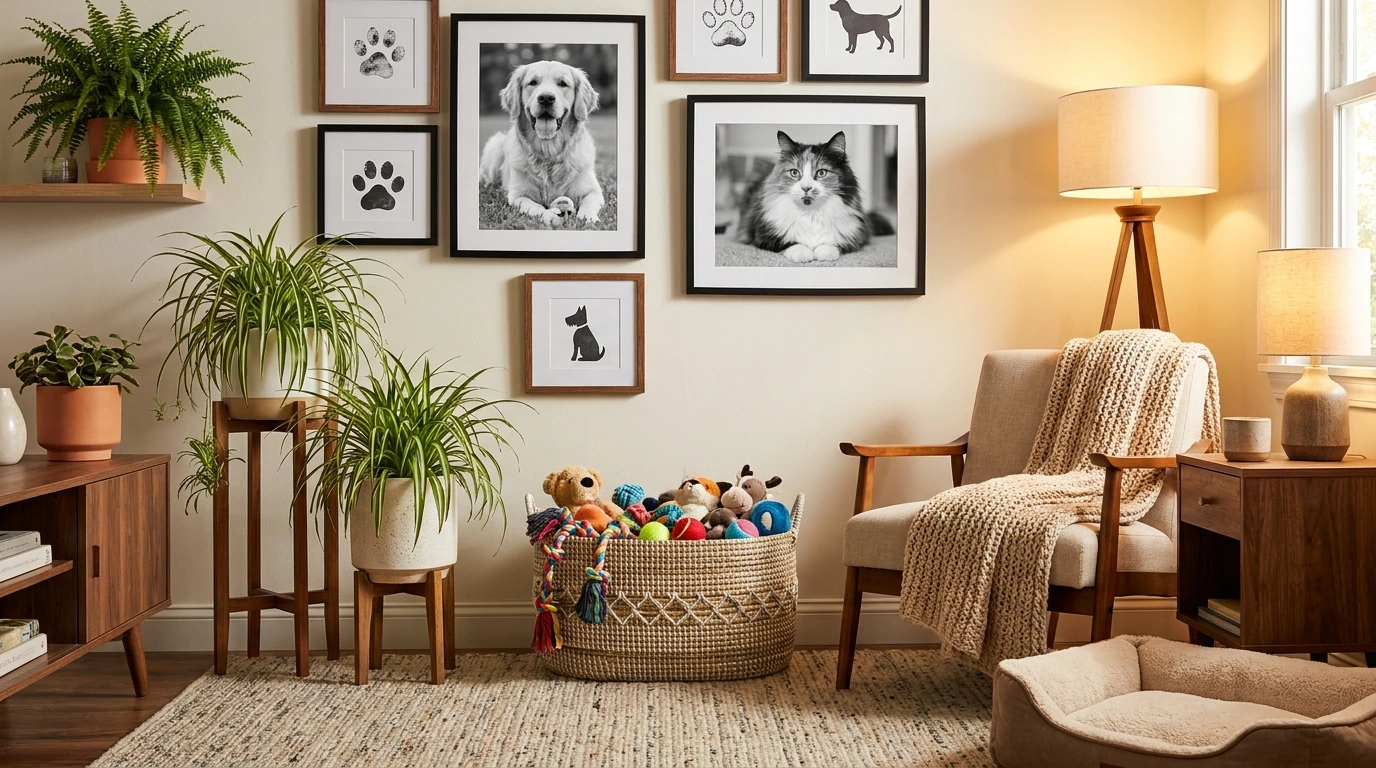 791 decorative touches for pet corners Decorative Touches for Pet Corners