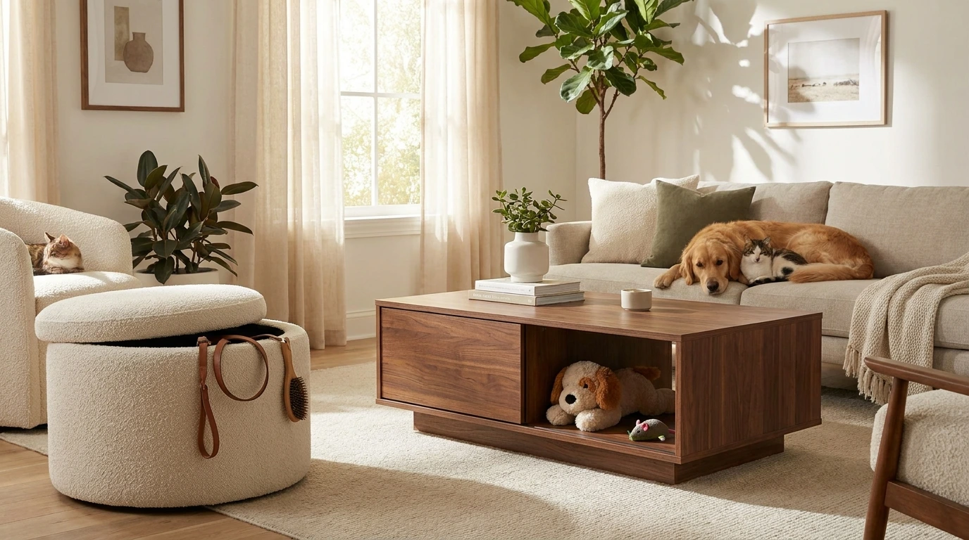 793 functional furniture that hides pet essentials Functional Furniture That Hides Pet Essentials