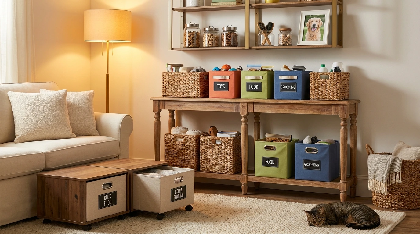 802 creative storage solutions for pet supplies Creative Storage Solutions for Pet Supplies