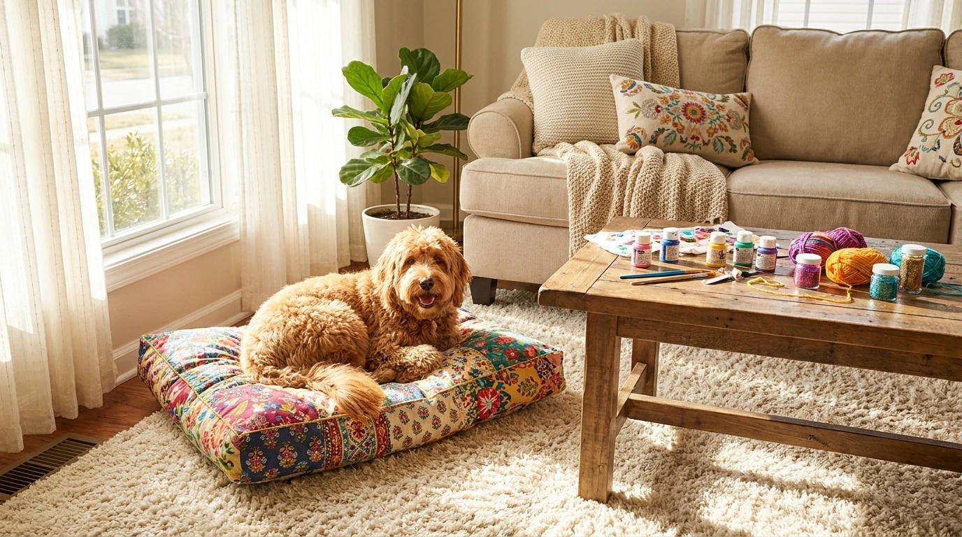 807 diy pet bed makeover DIY Pet Bed Makeover