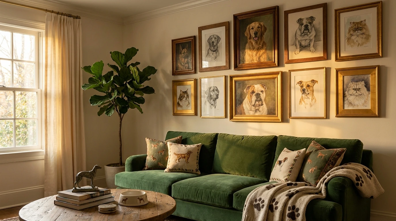 815 incorporating pet art and accents Incorporating Pet Art and Accents