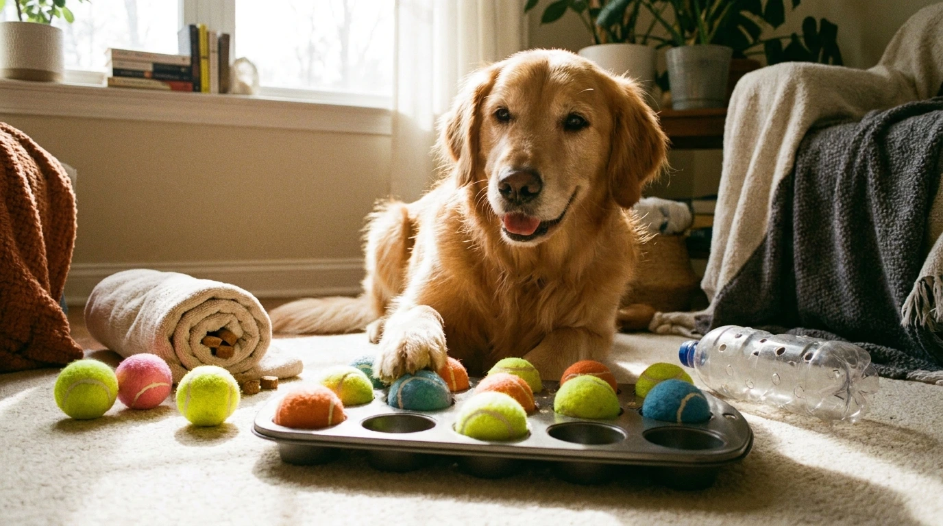 How to Make a DIY Treat Puzzle Toy