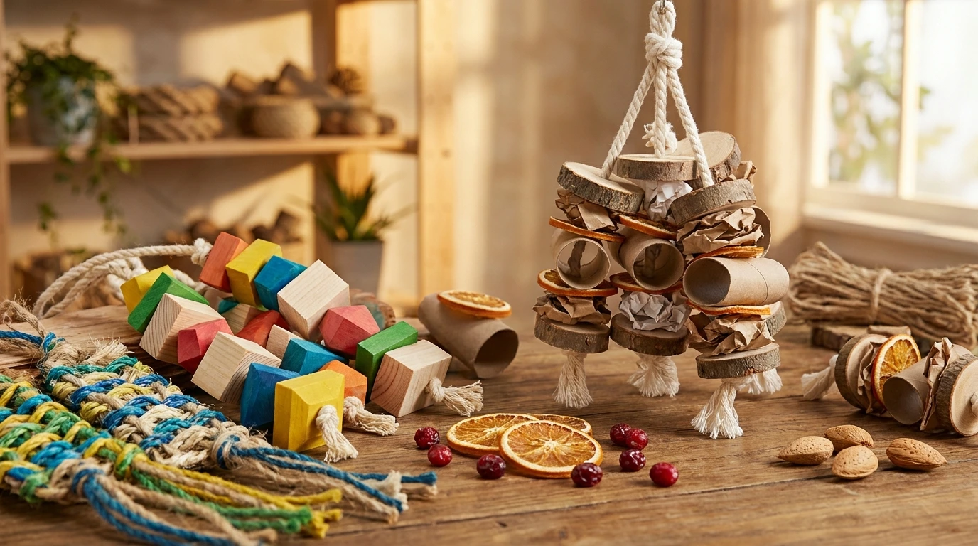 836 materials for diy bird toys Materials for DIY Bird Toys