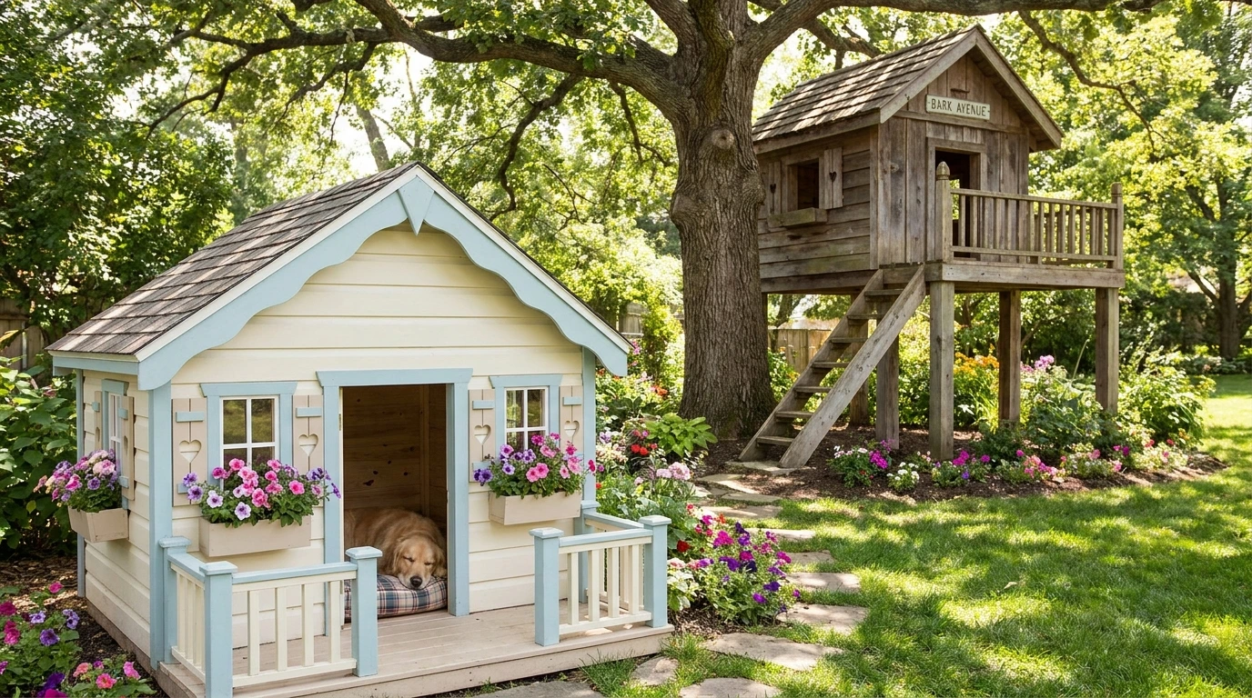 844 creative and thematic doghouses Creative and Thematic Doghouses