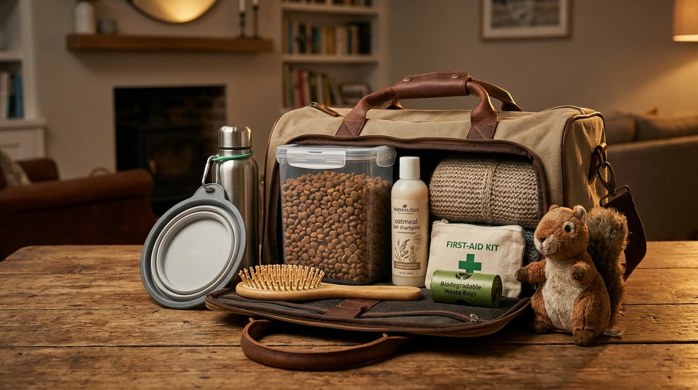 Essential Items for Your DIY Travel Pet Bag