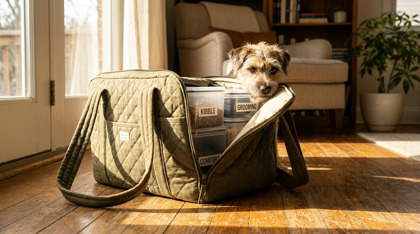 Organizing Your Travel Pet Bag