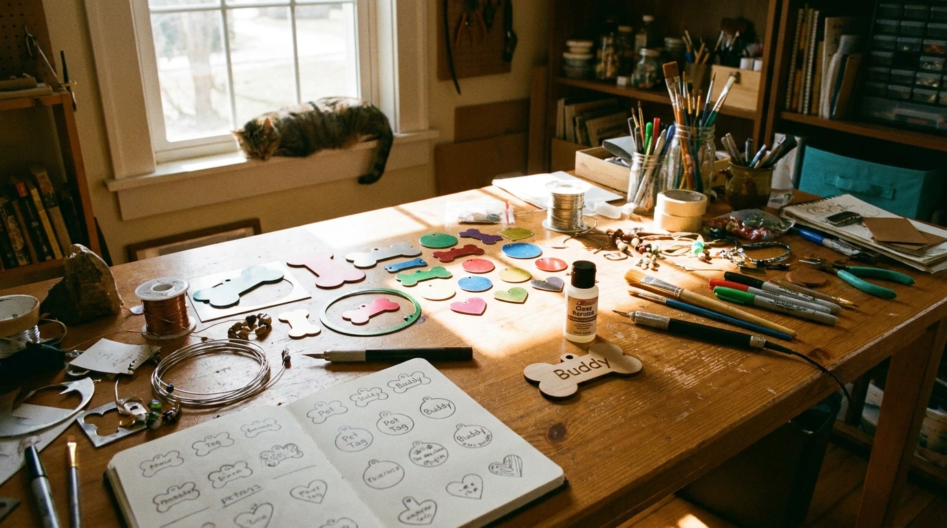 Step-by-Step Guide to Making a DIY Pet Name Tag