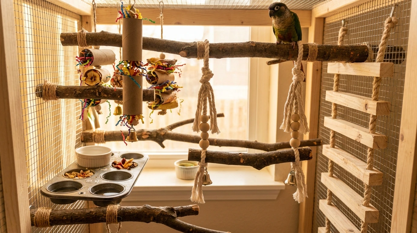 859 diy bird cage accessories ideas DIY Bird Cage Accessories Ideas